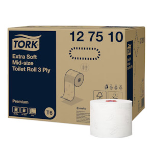 Tork Extra Soft Mid-Size Toilet Roll - Premium Quality