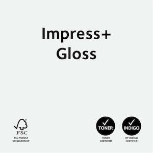 Paper wholesaling: Impress+ Gloss