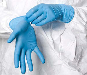 Nitrile Powder Free Glove - Blue 2