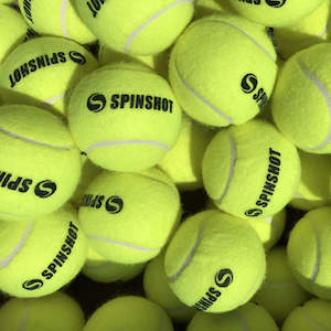 Sporting equipment: Spinshot Pressureless Tennis Balls (120)