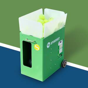 Sporting equipment: Spinshot Plus-2 HS BT Tennis Ball Machine