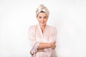 Splash Happy Silk Lined Microfibre Turban