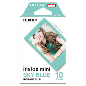 Photographic equipment: Fujifilm Instax Mini (Sky Blue Border)