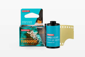 Photographic equipment: Lomography Turquoise (135, 36exp, 100-400ISO)