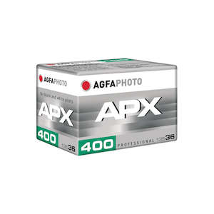 Photographic equipment: Agfa APX 400 (135, 36Exp, 400ISO)