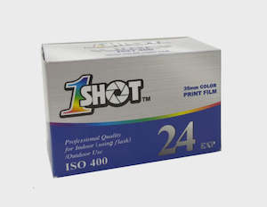 Photographic equipment: 1Shot Film (135, 24exp, 400ISO)