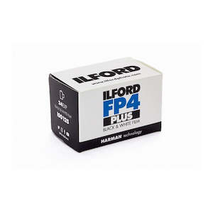 Photographic equipment: Ilford FP4Plus (135, 24Exp, 125ISO)