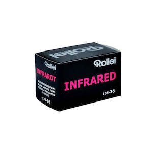 Photographic equipment: Rollei Infrared (135, 36exp, 200-400ISO)