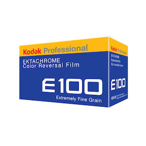 Photographic equipment: Kodak Ektachrome E100 (135, 36exp, 100ISO)