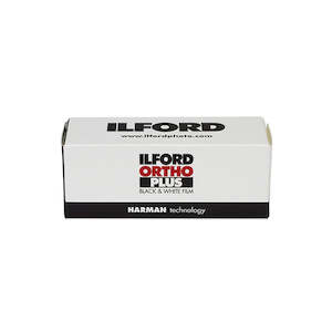 Photographic equipment: Ilford Ortho+ 80 (120, 80ISO)