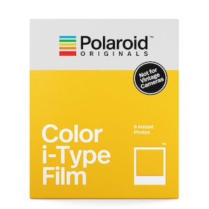 Photographic equipment: Polaroid I-TYPE Colour (8 shots)