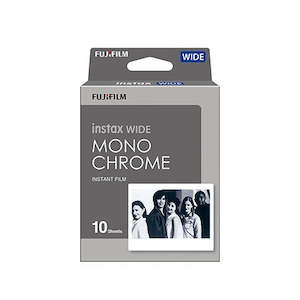 Photographic equipment: Fujifilm Instax Wide Monochrome (10 Pack)