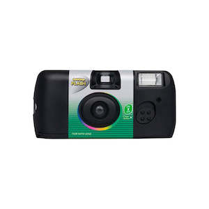 Photographic equipment: Fujifilm QuickSnap Disposable Camera with Flash  (135, 27exp, 400ISO)