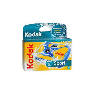 Photographic equipment: Kodak Underwater Disposable Camera (135, 27exp, 800ISO)