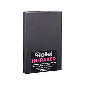 Photographic equipment: Rollei Infrared (4x5 25sheets)