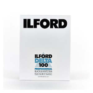 Photographic equipment: Ilford Delta 100 Professional Black & White Film (4x5 inches, 25sheets, ISO100)