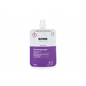 Photographic equipment: Ilford Simplicity Wetting Agent (1 satchel to make 8 x 600ml)