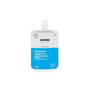 Photographic equipment: Ilford Simplicity Stop Bath (1 sachet to make 600ml)