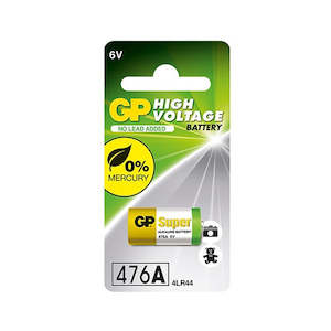 Photographic equipment: GP Batteries 4LR44