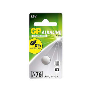 GP Batteries LR44 Button Cell (Equiv. A76 + V13GA)