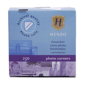 Photographic equipment: Henzo Photo Corners - Transparent 250's