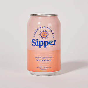 Sparkling Iced Tea - Black Peach