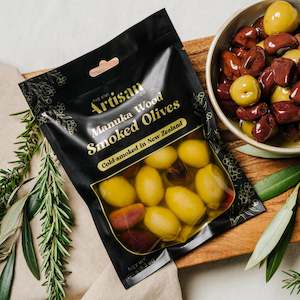 Manuka Wood Smoked Olives