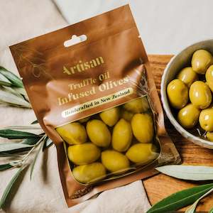 Truffle Oil Infused Olives