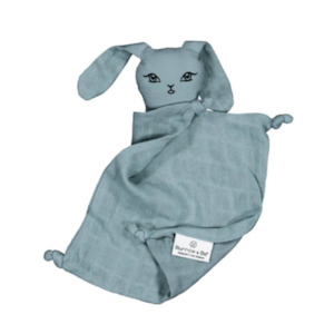 Internet only: Muslin bunny comforter // Storm