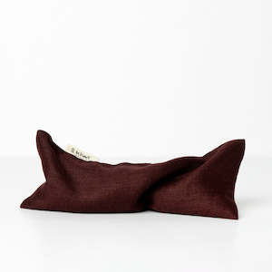 Internet only: LINEN WHEAT BAG MULBERRY // SMALL