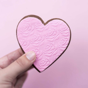 Internet only: PINK HEART COOKIE