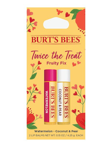 Burt's Bees Lip Balm Twice the Treat - Fruity Fix