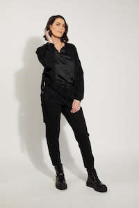 Womenswear: Drama The Label Comfort Pant - Black