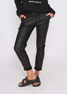 Womenswear: Monaco Wax Riley Jogger - Black