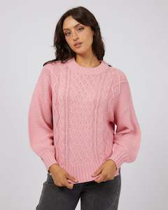 Womenswear: All about Eve Rue Knit Sweater - Pink