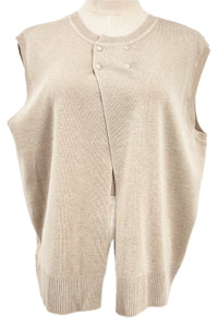 Womenswear: Frontier Trading Vest Cream