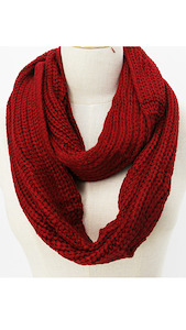 Womenswear: Frontier Snood Knit Merlot