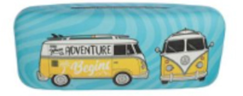 Rosefields Volkswagen Camper Glasses Case Acqua