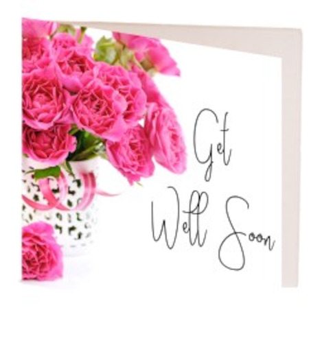 TT Get Well Card Roses