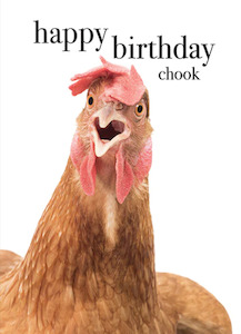 Affirmations Card - Happy Birthday Chook