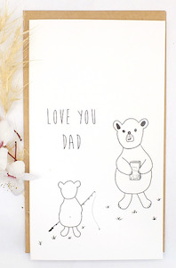 TS with Love Card - Love You Dad