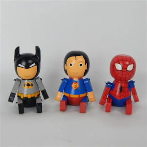 Voodoo Superhero Minis Batman/Superman/Spiderman