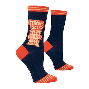 Melric Womens Novelty Socks - Teachers Rock