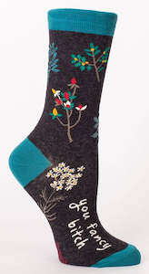 Womenswear: Melric Womens Novelty Socks - You Fancy Bitch