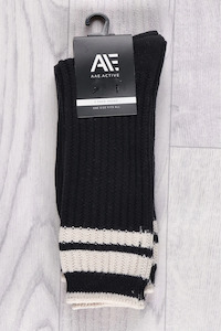 Womenswear: All about Eve Active Crew Sock - 2 Pack Black