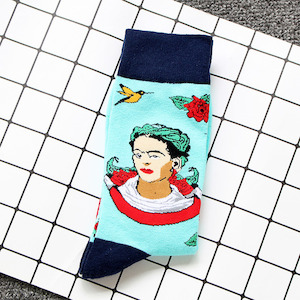 Womenswear: Fresh Accessories - Socks Frida Aqua