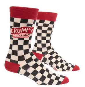 Melric Mens Novelty Socks - Grumpy old Man