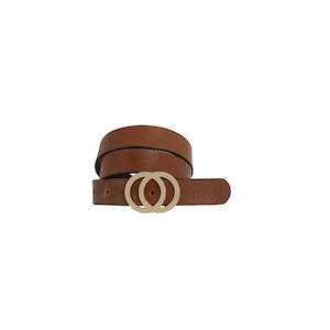 Loop Leather Co Belt Brittany - Brandy Tan