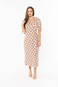 Womenswear: Lelia + Luca Smart Dress - Cinnamon