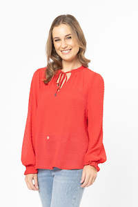 Womenswear: Leila + Luca Honey Blouse - Scarlett